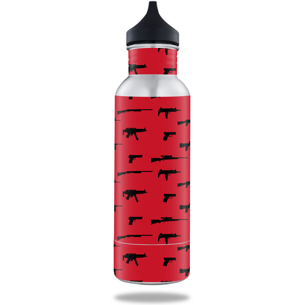 Picture of MightySkins BOKE12ST-Guns Skin for BottleKeeper 12 oz Standard Wrap Cover Sticker - Guns