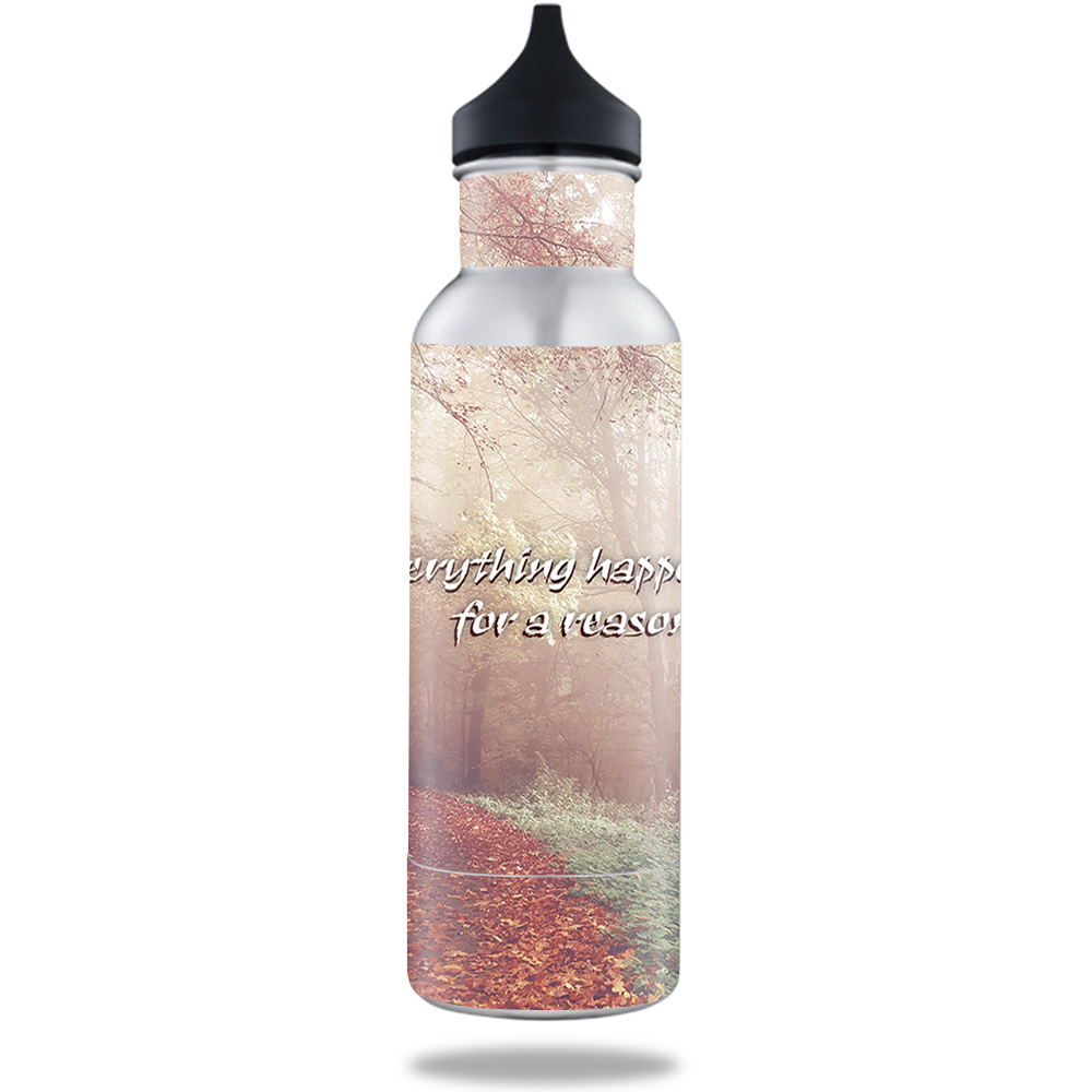 Picture of MightySkins BOKE12ST-Happens For A Reason Skin for BottleKeeper 12 oz Standard Wrap Cover Sticker - Happens For A Reason