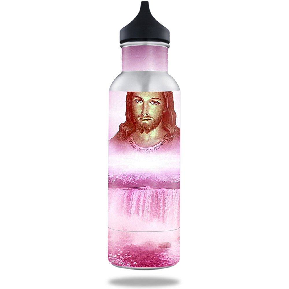 Picture of MightySkins BOKE12ST-Jesus Skin for BottleKeeper 12 oz Standard Wrap Cover Sticker - Jesus