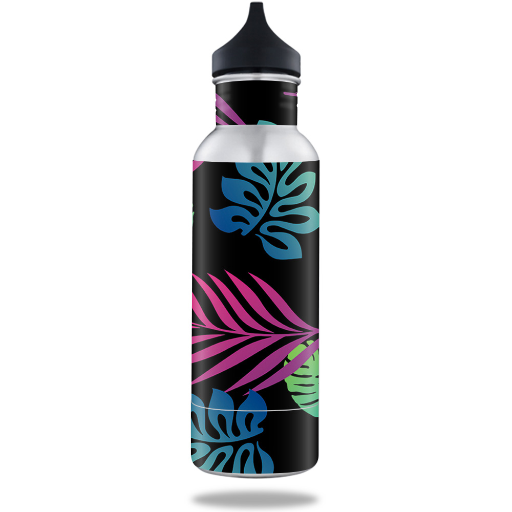 Picture of MightySkins BOKE12ST-Neon Tropics Skin for BottleKeeper 12 oz Standard Wrap Cover Sticker - Neon Tropics