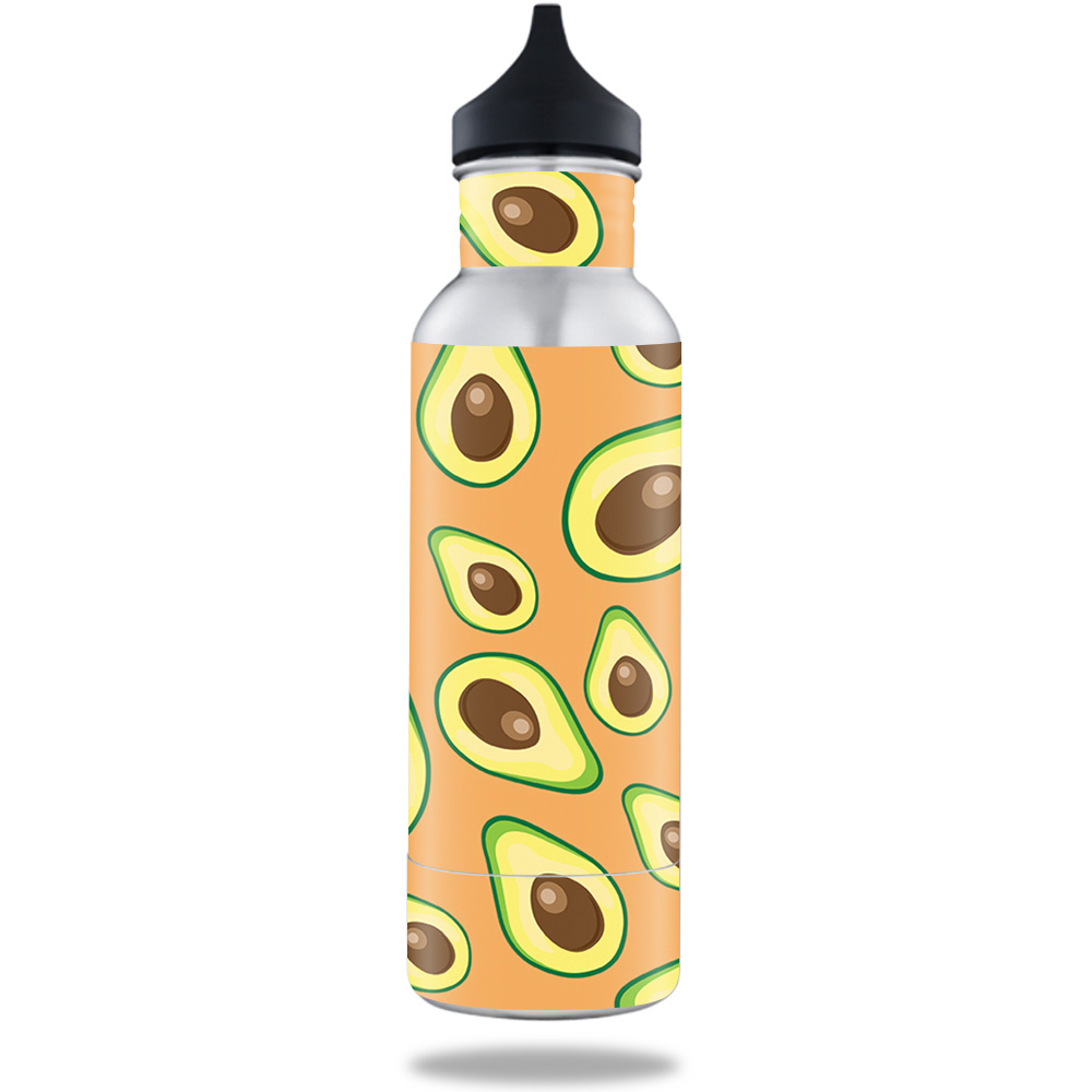 Picture of MightySkins BOKE12ST-Orange Avocados Skin for BottleKeeper 12 oz Standard Wrap Cover Sticker - Orange Avocados