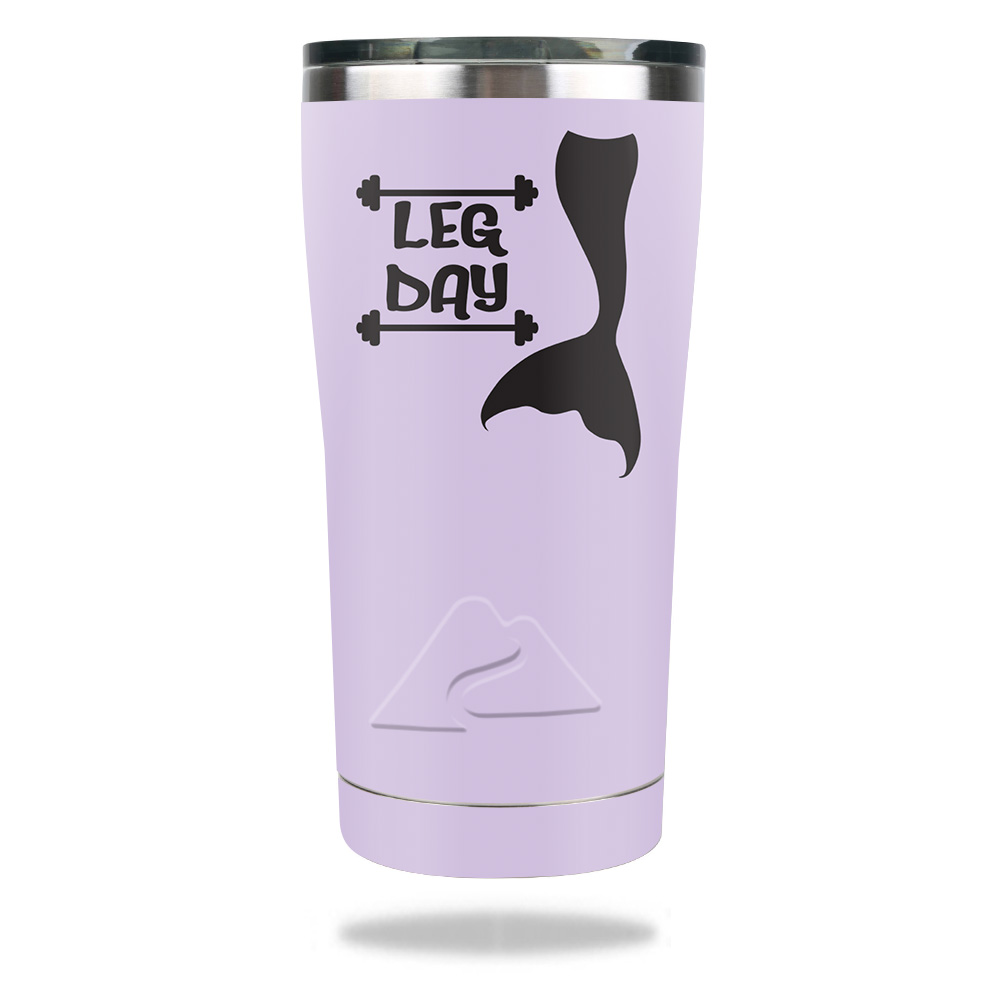 Picture of MightySkins OZTUM2017-Mermaid Leg Day Skin for Ozark Trail 20 oz Tumbler 2017 - Mermaid Leg Day