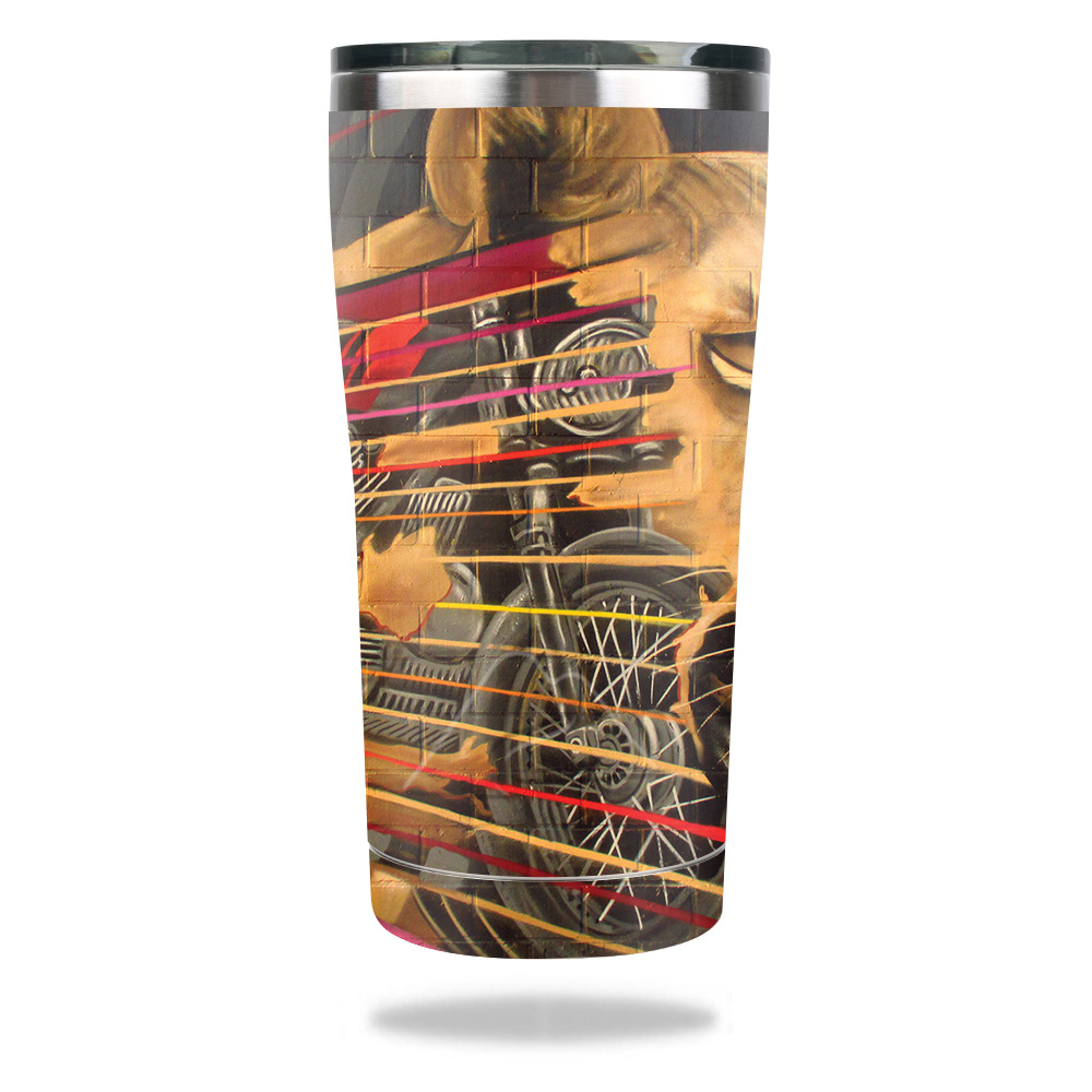 Picture of MightySkins OZTUM2017-Panther Motorcycle Skin for Ozark Trail 20 oz Tumbler 2017 - Panther Motorcycle