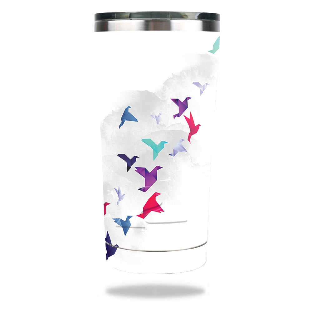 Picture of MightySkins OZTUM2017-Paper Birds Skin for Ozark Trail 20 oz Tumbler 2017 - Paper Birds