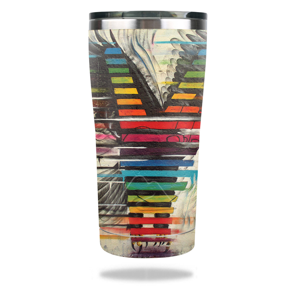 Picture of MightySkins OZTUM2017-Rainbow Eagle Skin for Ozark Trail 20 oz Tumbler 2017 - Rainbow Eagle