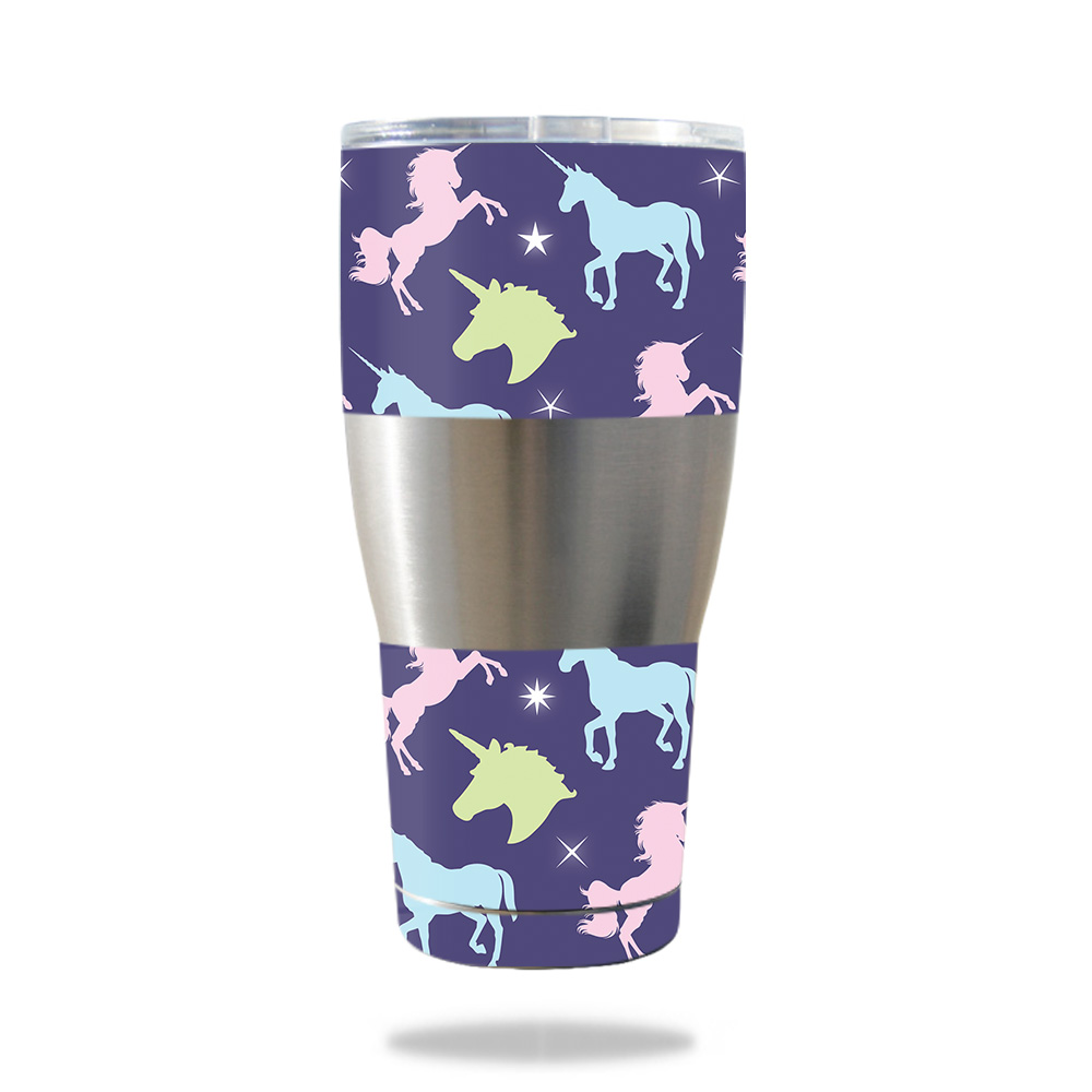 Picture of MightySkins IBTUM30-Unicorn Dream Skin for IBEX 30 oz Tumbler - Unicorn Dream
