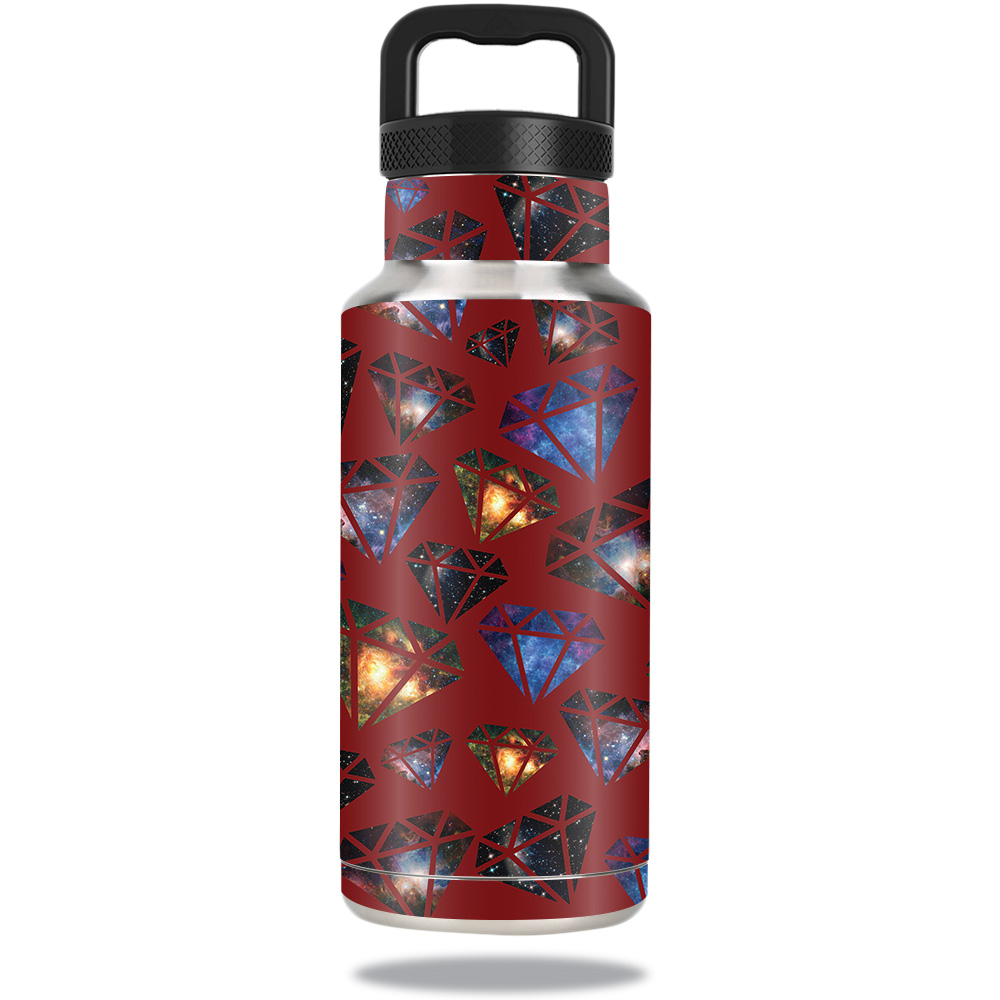Picture of MightySkins OZBOT36-Diamond Galaxy Skin for Ozark Trail 36 oz Water Bottle - Diamond Galaxy
