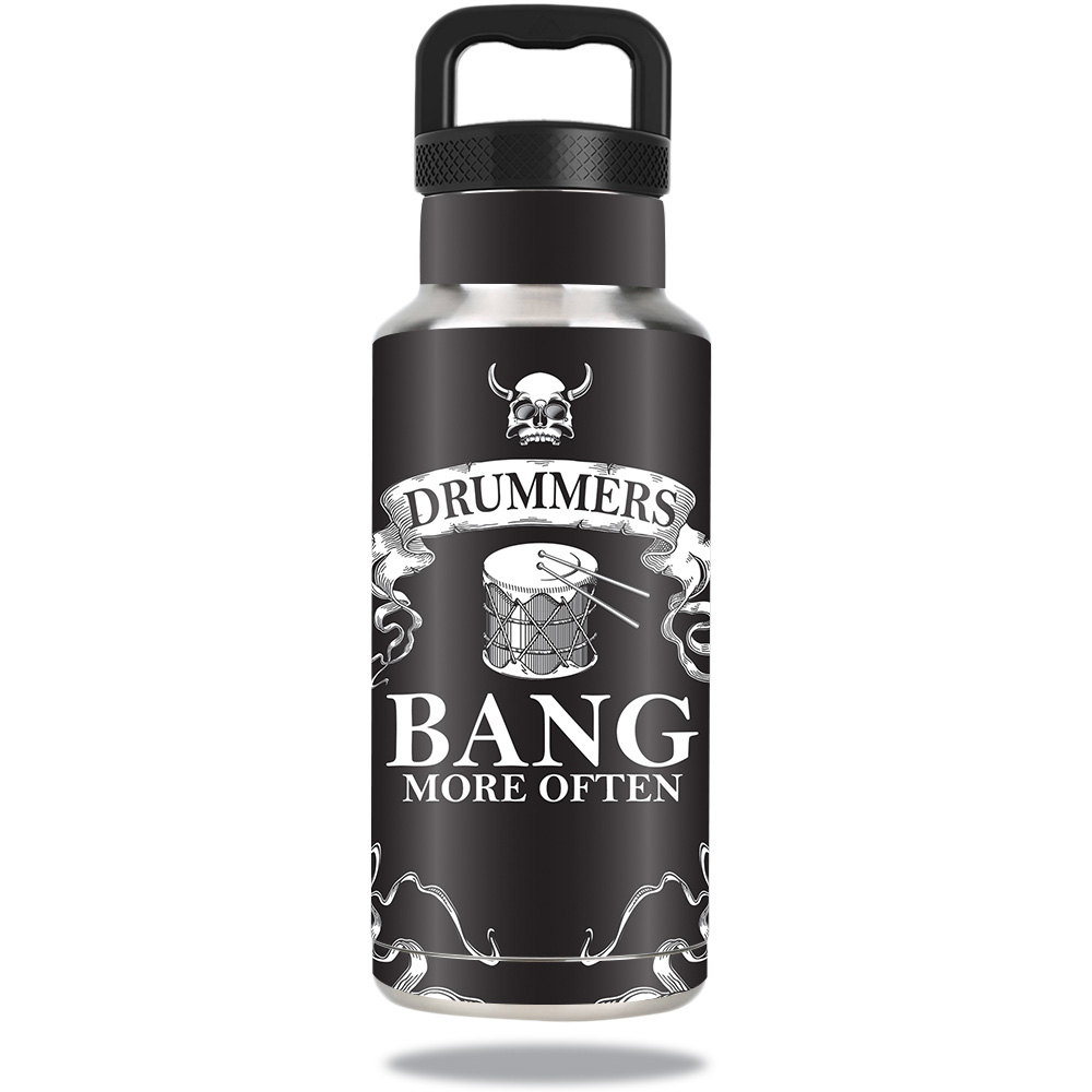 Picture of MightySkins OZBOT36-Drummers Skin for Ozark Trail 36 oz Water Bottle - Drummers