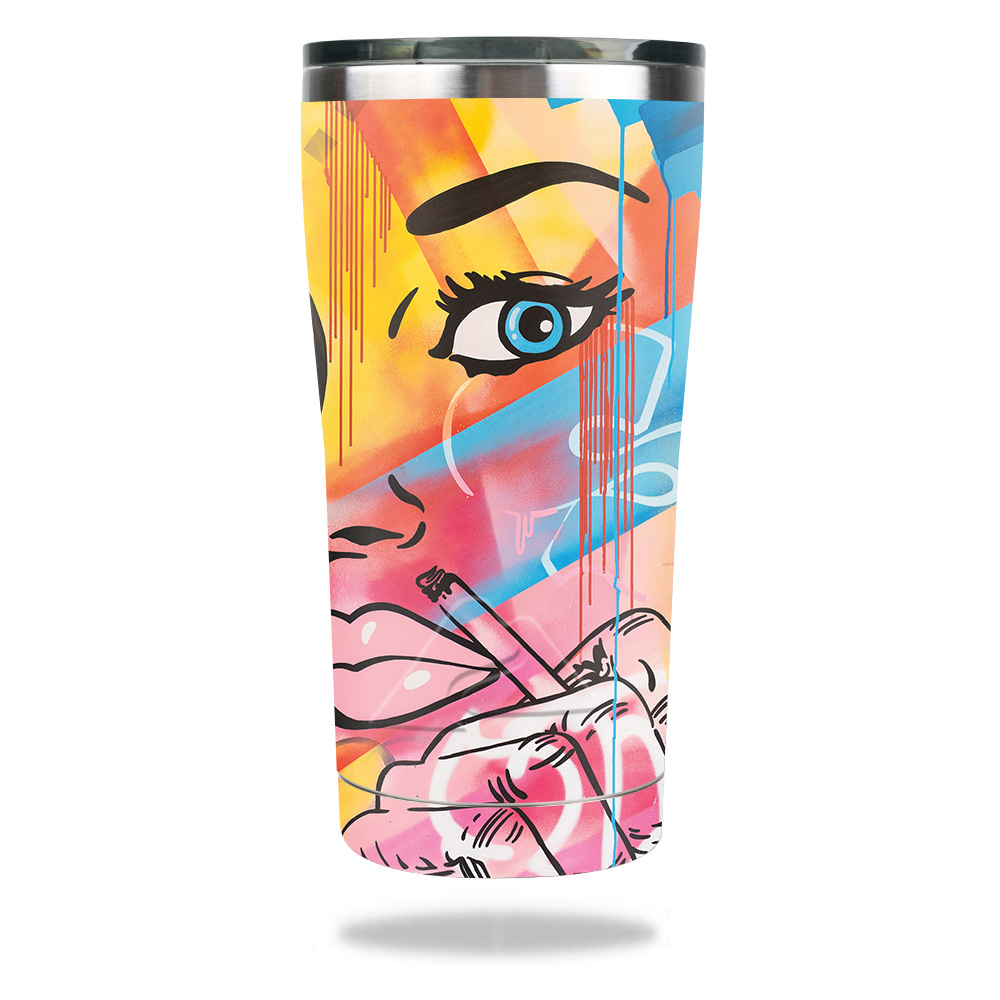 Picture of MightySkins OZTUM2017-Classy Smoker Skin for Ozark Trail 20 oz Tumbler 2017 - Classy Smoker