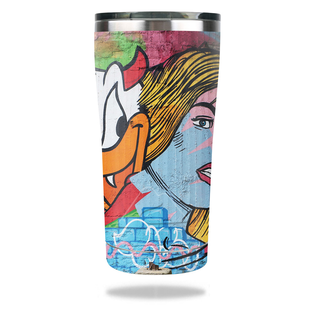 Picture of MightySkins OZTUM2017-Devil Duck Skin for Ozark Trail 20 oz Tumbler 2017 - Devil Duck