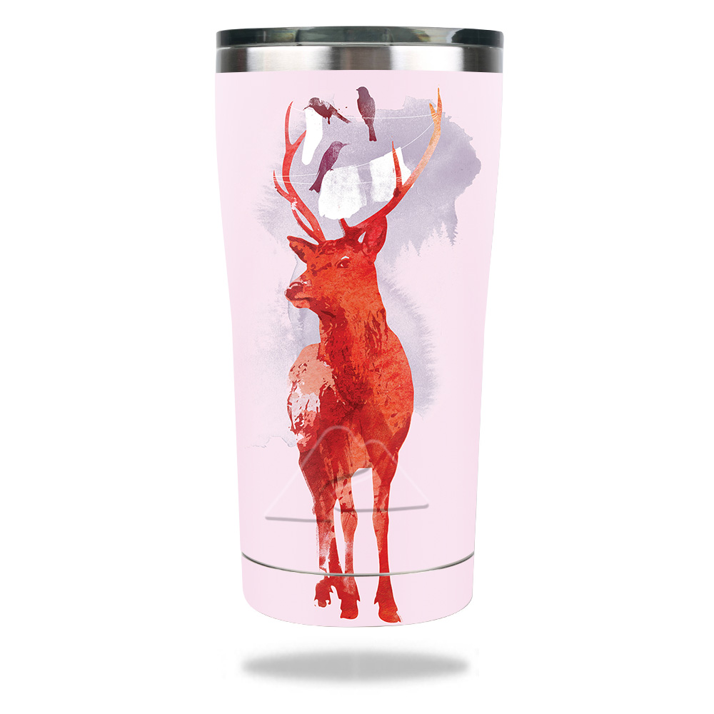Picture of MightySkins OZTUM2017-Domestic Deer Skin for Ozark Trail 20 oz Tumbler 2017 - Domestic Deer
