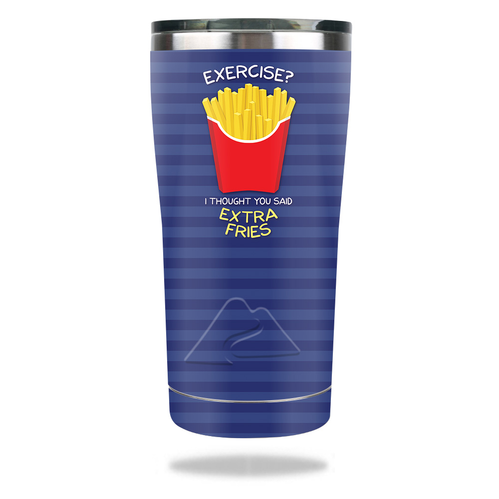 Picture of MightySkins OZTUM2017-Extra Fries Skin for Ozark Trail 20 oz Tumbler 2017 - Extra Fries