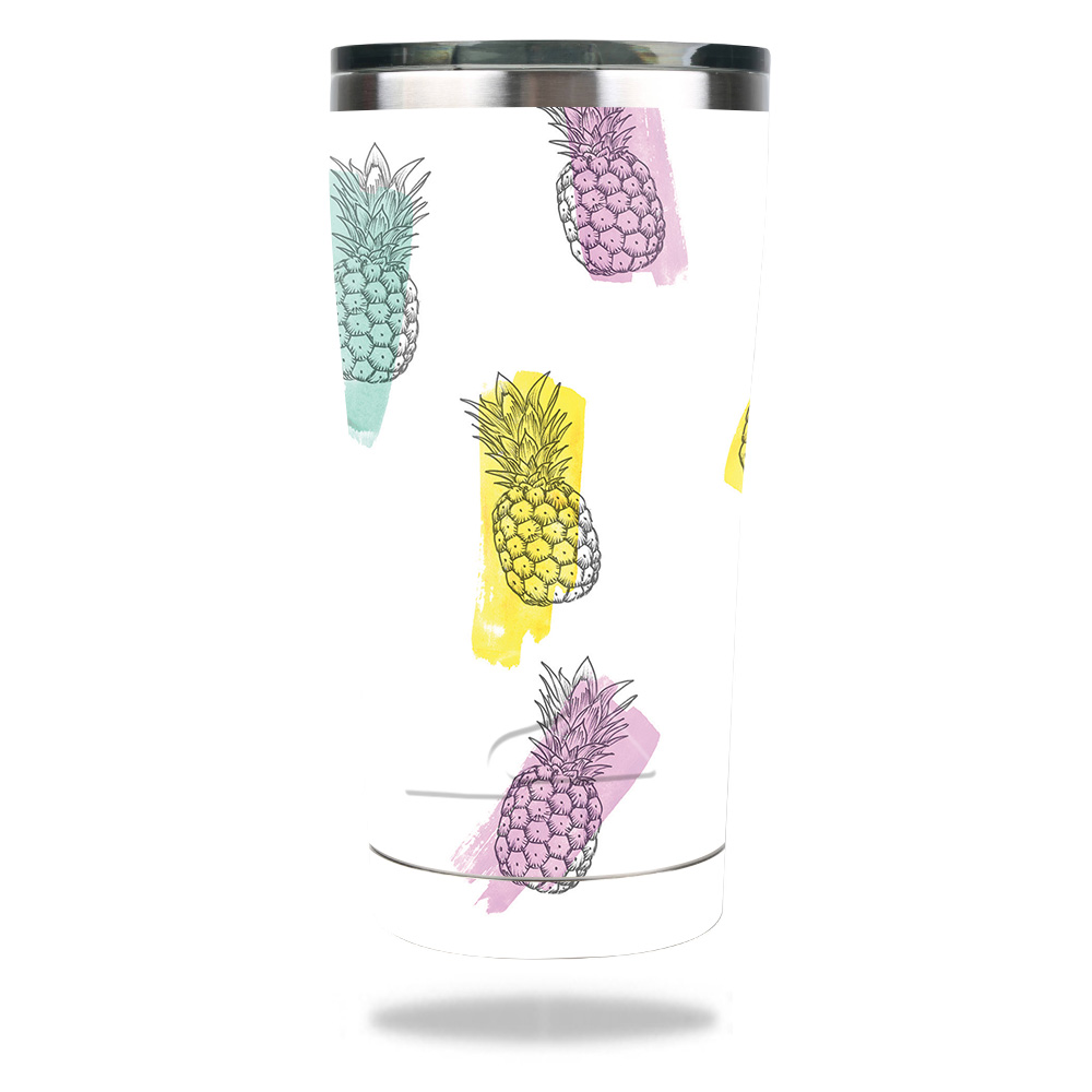 Picture of MightySkins OZTUM2017-Funky Pineapples Skin for Ozark Trail 20 oz Tumbler 2017 - Funky Pineapples