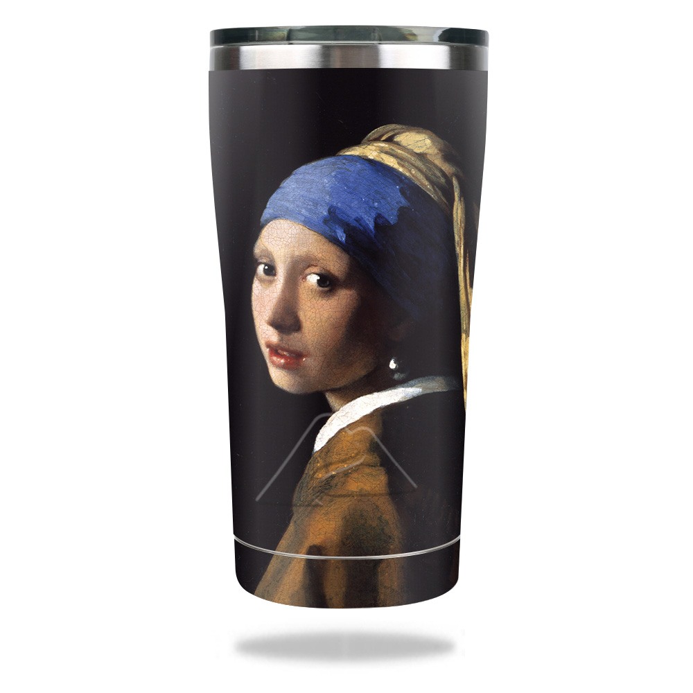 Picture of MightySkins OZTUM2017-Girl With Pearl Earring Skin for Ozark Trail 20 oz Tumbler 2017 - Girl with Pearl Earring