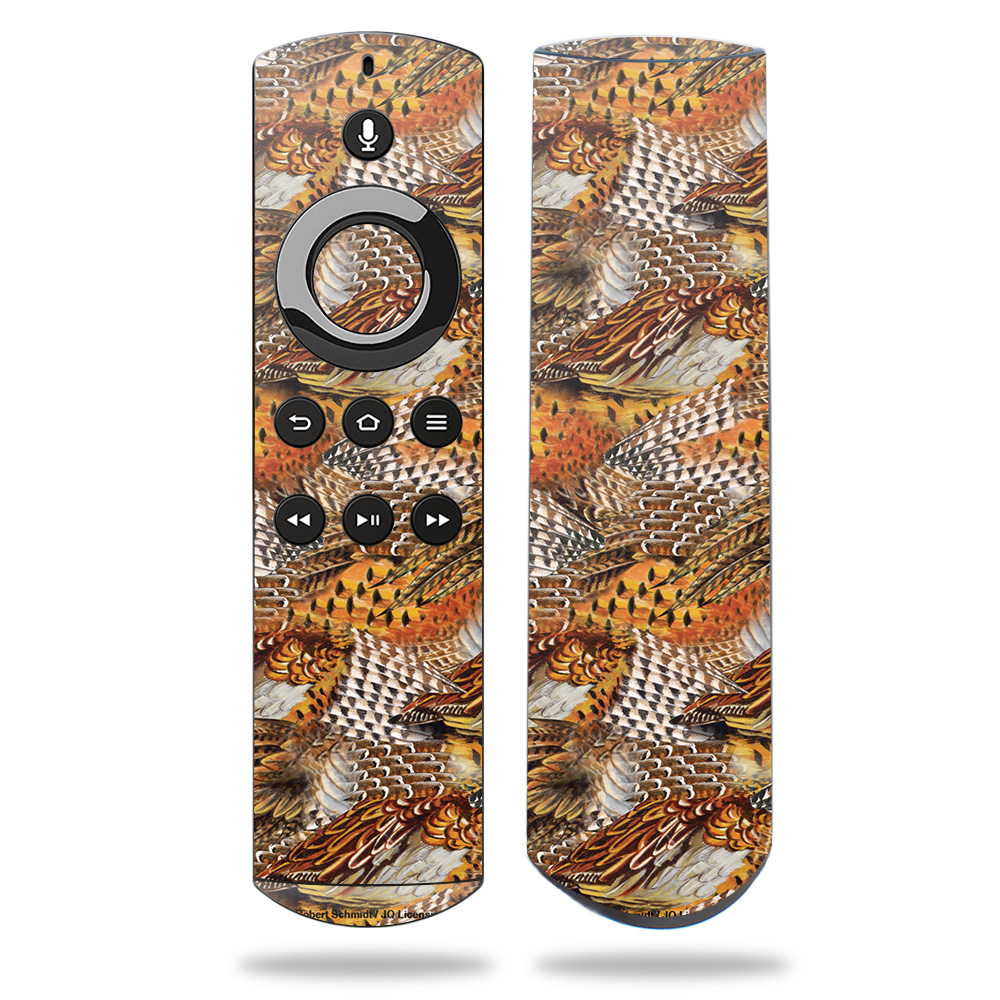 Picture of MightySkins AMFREM-Pheasant Feathers Skin for Amazon Fire TV Remote - Pheasant Feathers