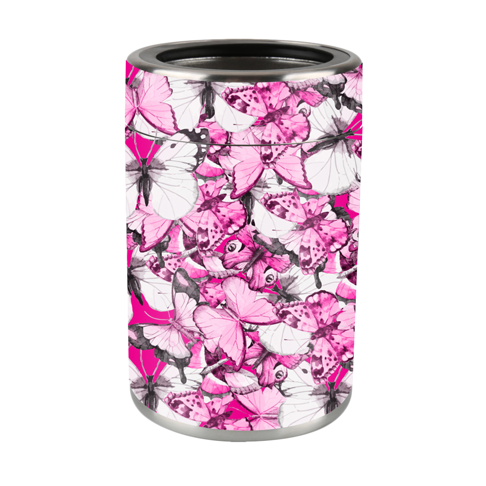 Picture of MightySkins OZCAN-Butterfly Love Skin for Ozark Trail 12 oz Can Wrap Cover Sticker - Butterfly Love