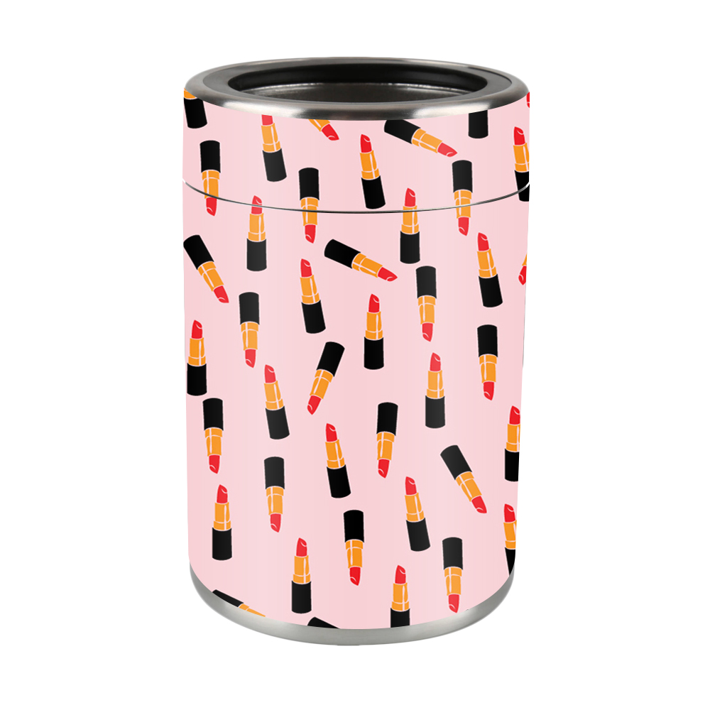 Picture of MightySkins OZCAN-Lipstick Pattern Skin for Ozark Trail 12 oz Can Wrap Cover Sticker - Lipstick Pattern