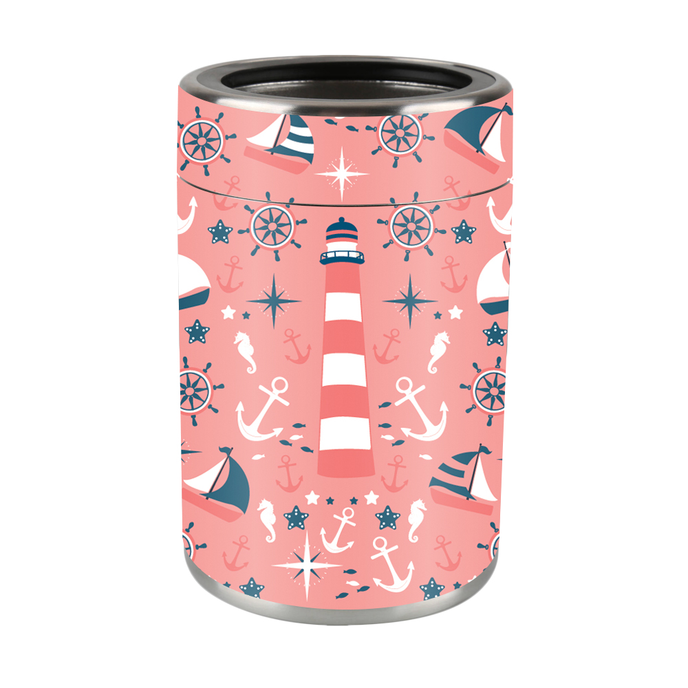Picture of MightySkins OZCAN-Nautical Dream Skin for Ozark Trail 12 oz Can Wrap Cover Sticker - Nautical Dream