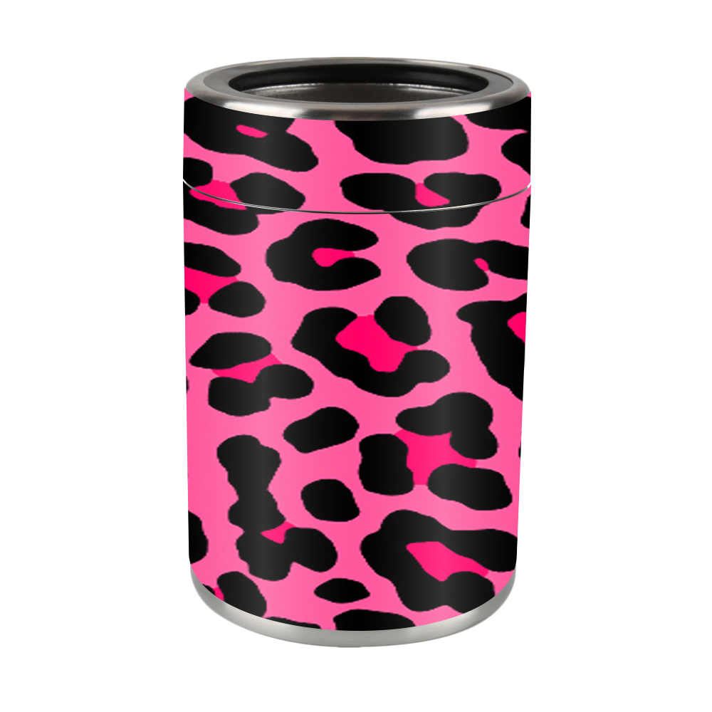 Picture of MightySkins OZCAN-Pink Leopard Skin for Ozark Trail 12 oz Can Wrap Cover Sticker - Pink Leopard