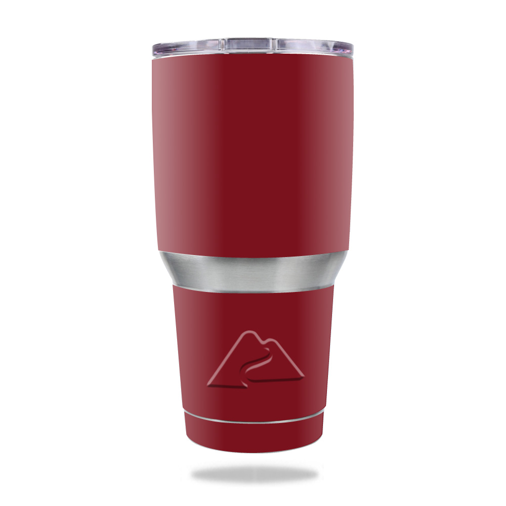 Picture of MightySkins OZTUM30-Solid Burgundy Skin for Ozark Trail 30 oz Tumbler - Solid Burgundy