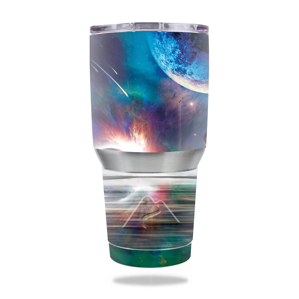 Picture of MightySkins OZTUM30-Space Horizon Skin for Ozark Trail 30 oz Tumbler - Space Horizon