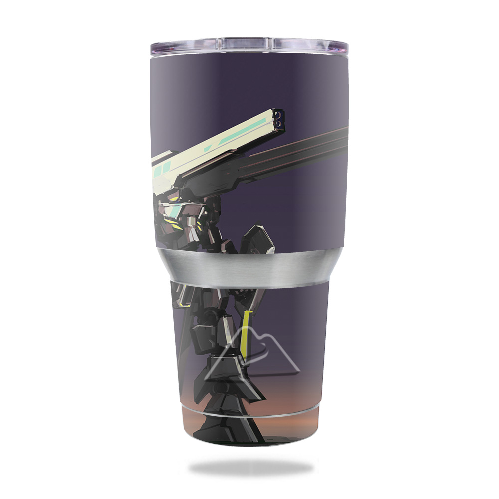 Picture of MightySkins OZTUM30-Teal Steel Skin for Ozark Trail 30 oz Tumbler - Teal Steel