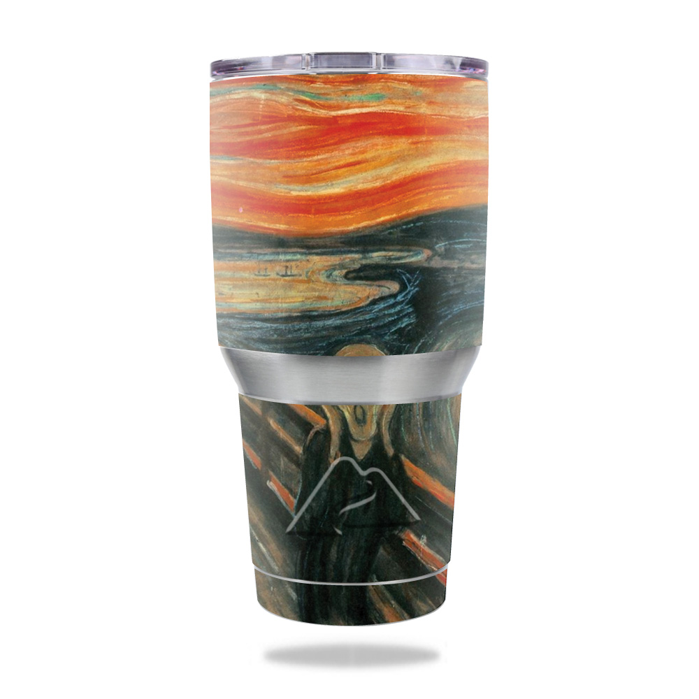 Picture of MightySkins OZTUM30-The Scream Skin for Ozark Trail 30 oz Tumbler - the Scream