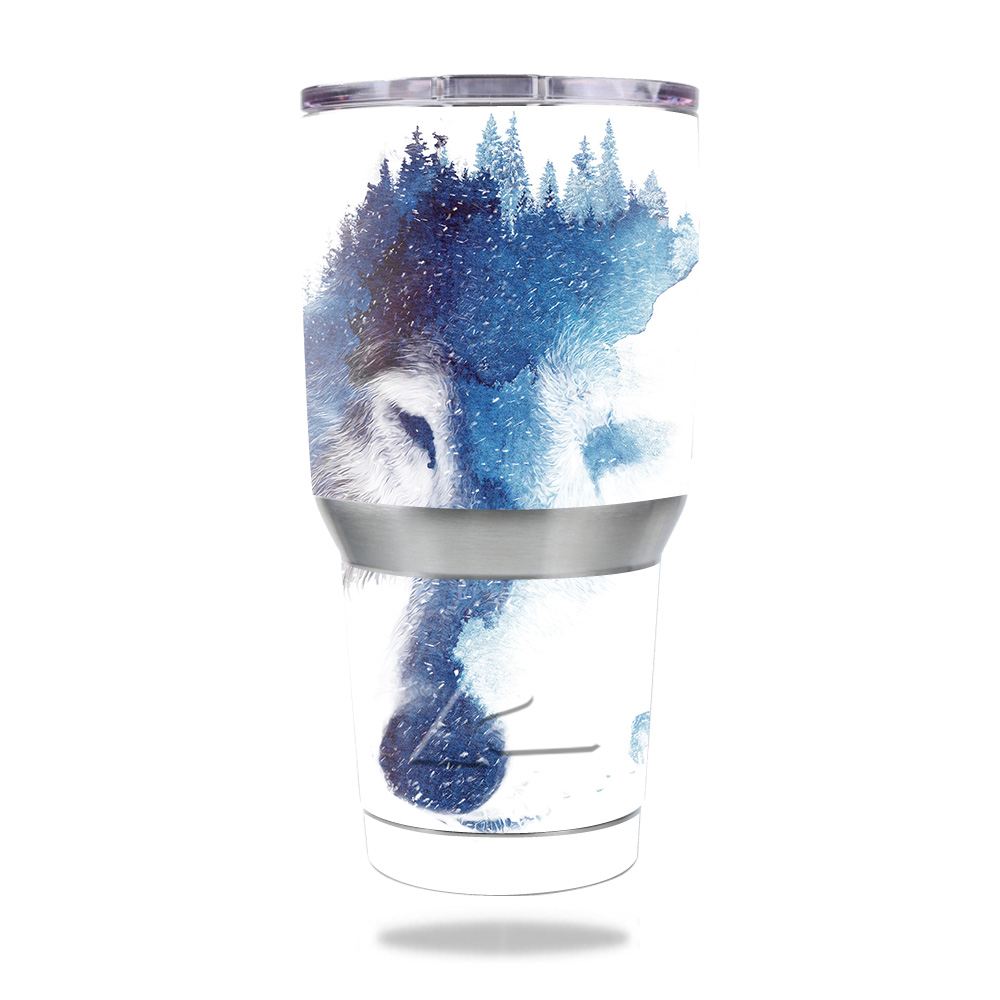 Picture of MightySkins OZTUM30-Through Many Storms Skin for Ozark Trail 30 oz Tumbler - Through Many Storms