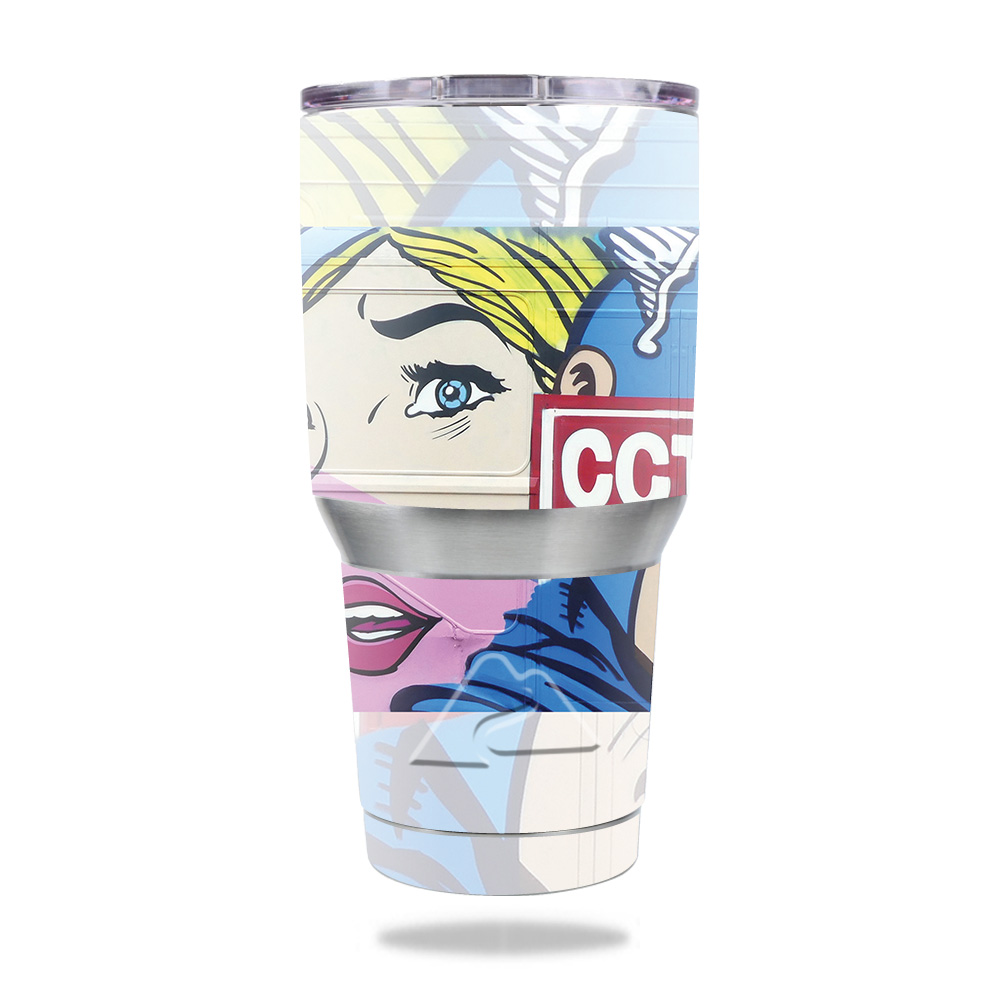 Picture of MightySkins OZTUM30-Train Graffiti Skin for Ozark Trail 30 oz Tumbler - Train Graffiti