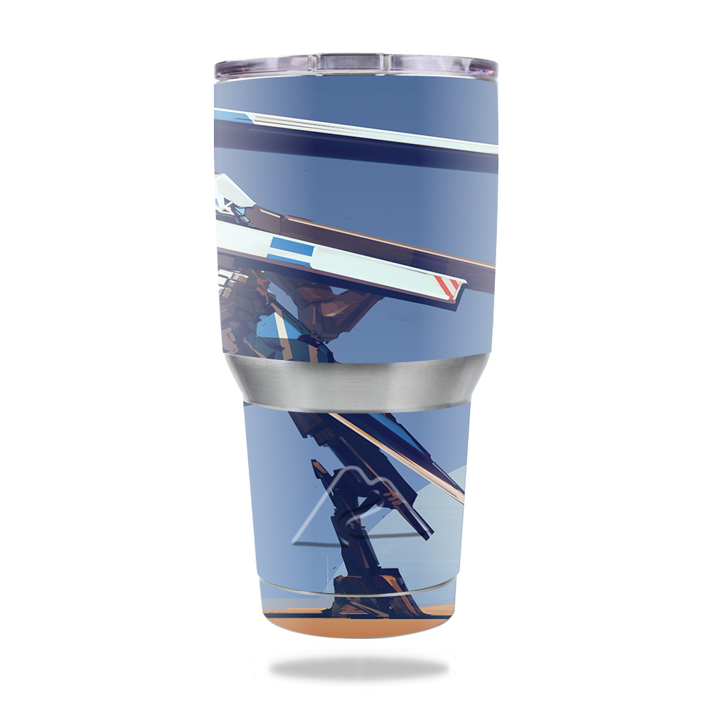 Picture of MightySkins OZTUM30-Tri Rail Skin for Ozark Trail 30 oz Tumbler - Tri Rail