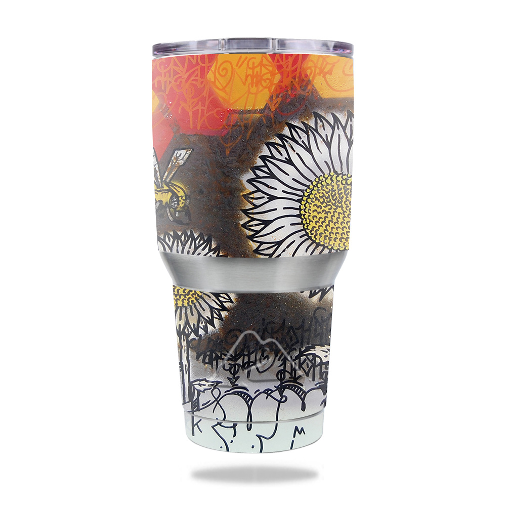 Picture of MightySkins OZTUM30-Urban Pollination Skin for Ozark Trail 30 oz Tumbler - Urban Pollination
