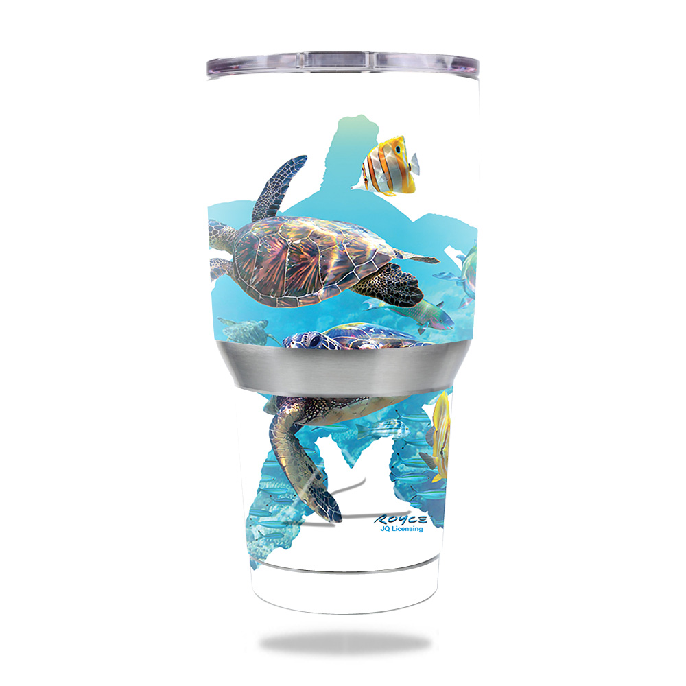Picture of MightySkins OZTUM30-Turtly Cool Skin for Ozark Trail 30 oz Tumbler - Turtly Cool