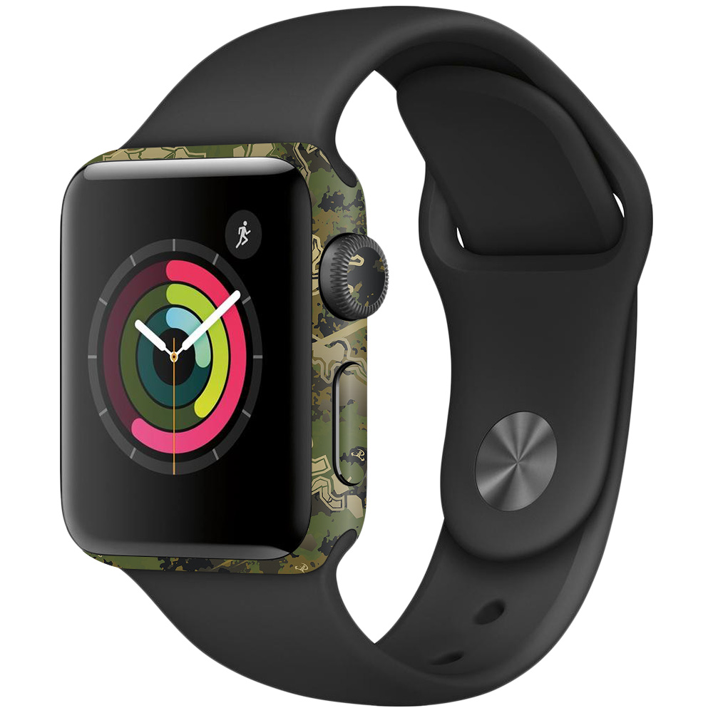 Picture of MightySkins APW382-Viper Woodland Skin for Apple Watch Series 2 38 mm - Viper Woodland