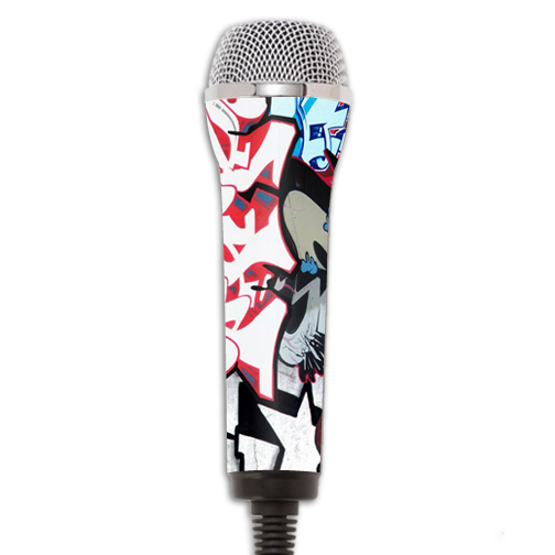 Picture of MightySkins REROCKMIC-Graffiti Mash Up Skin for Redoctane Rock Band Microphone Case Wrap Cover Sticker - Graffiti Mash Up