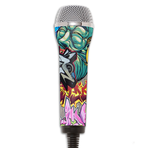 Picture of MightySkins REROCKMIC-Graffiti W Style Skin for Redoctane Rock Band Microphone Case Wrap Cover Sticker - Graffiti Wild Styles