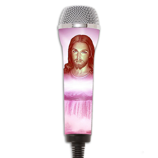 Picture of MightySkins REROCKMIC-Jesus Skin for Redoctane Rock Band Microphone Case Wrap Cover Sticker - Jesus