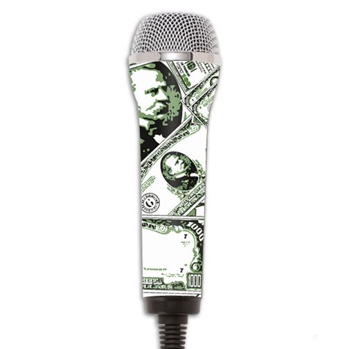 Picture of MightySkins REROCKMIC-Phat Cash Skin for Redoctane Rock Band Microphone Case Wrap Cover Sticker - Phat Cash
