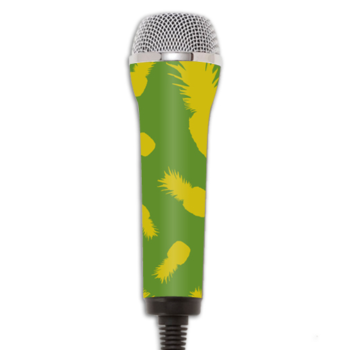Picture of MightySkins REROCKMIC-Pineapple Print Skin for Redoctane Rock Band Microphone Case Wrap Cover Sticker - Pineapple Print