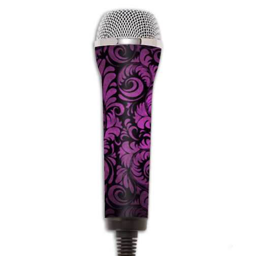Picture of MightySkins REROCKMIC-Purple Style Skin for Redoctane Rock Band Microphone Case Wrap Cover Sticker - Purple Style