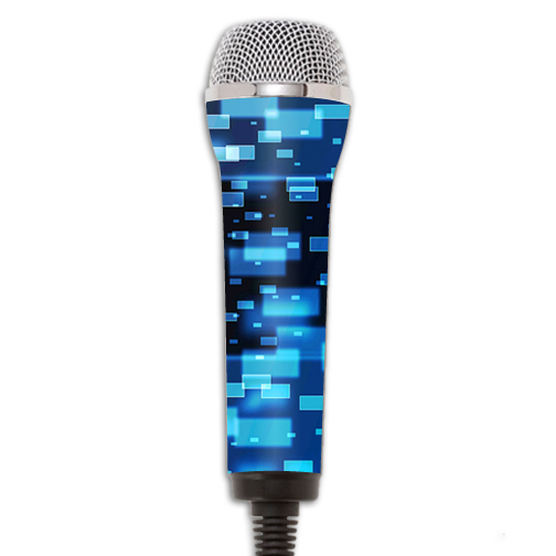 Picture of MightySkins REROCKMIC-Space Blocks Skin for Redoctane Rock Band Microphone Case Wrap Cover Sticker - Space Blocks