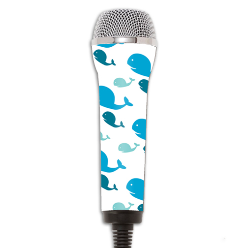 Picture of MightySkins REROCKMIC-Whales Skin for Redoctane Rock Band Microphone Case Wrap Cover Sticker - Whales