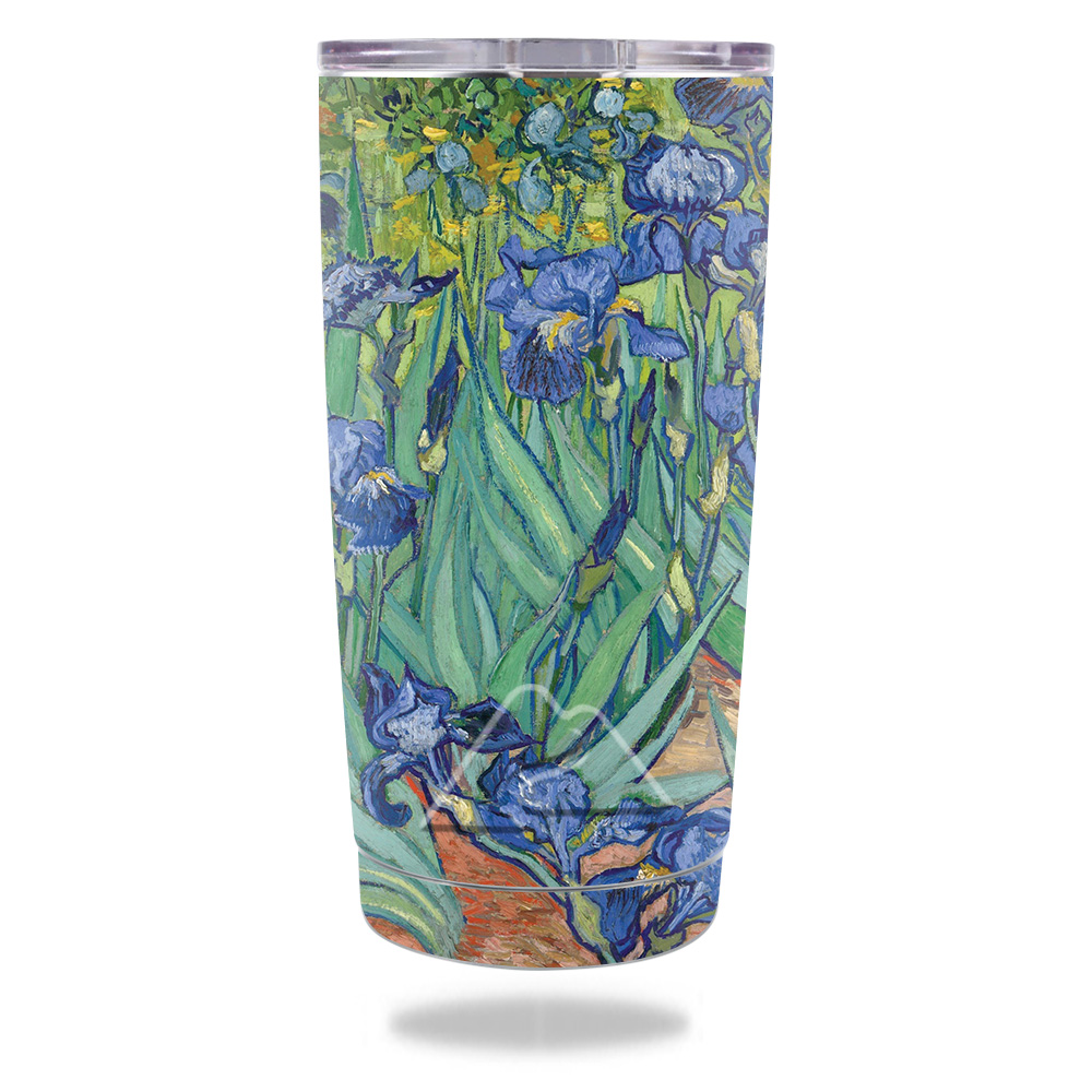 Picture of MightySkins OZTUM20-Irises Skin for Ozark Trail 20 oz Tumbler 2016 - Irises