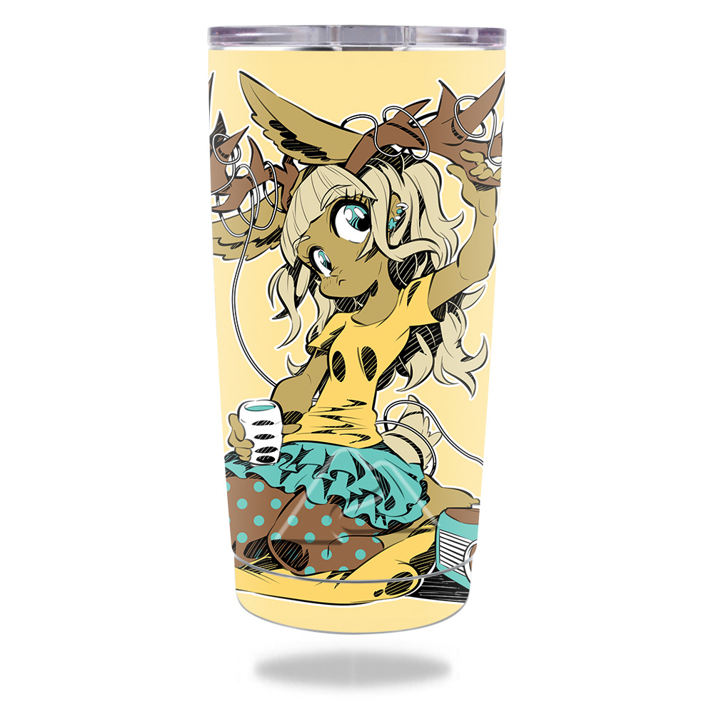 Picture of MightySkins OZTUM20-Jacakalope Skin for Ozark Trail 20 oz Tumbler 2016 - Jacakalope