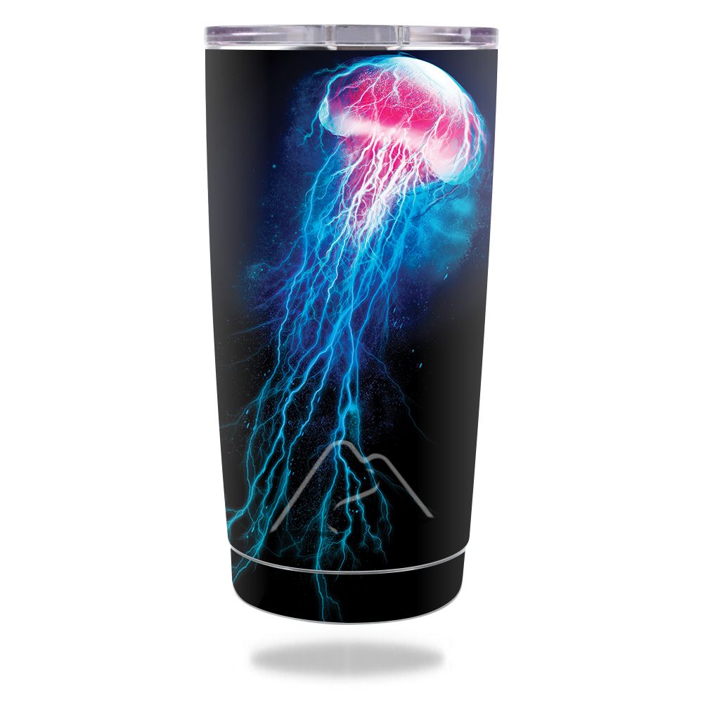 Picture of MightySkins OZTUM20-Jellyfish Storm Skin for Ozark Trail 20 oz Tumbler 2016 - Jellyfish Storm
