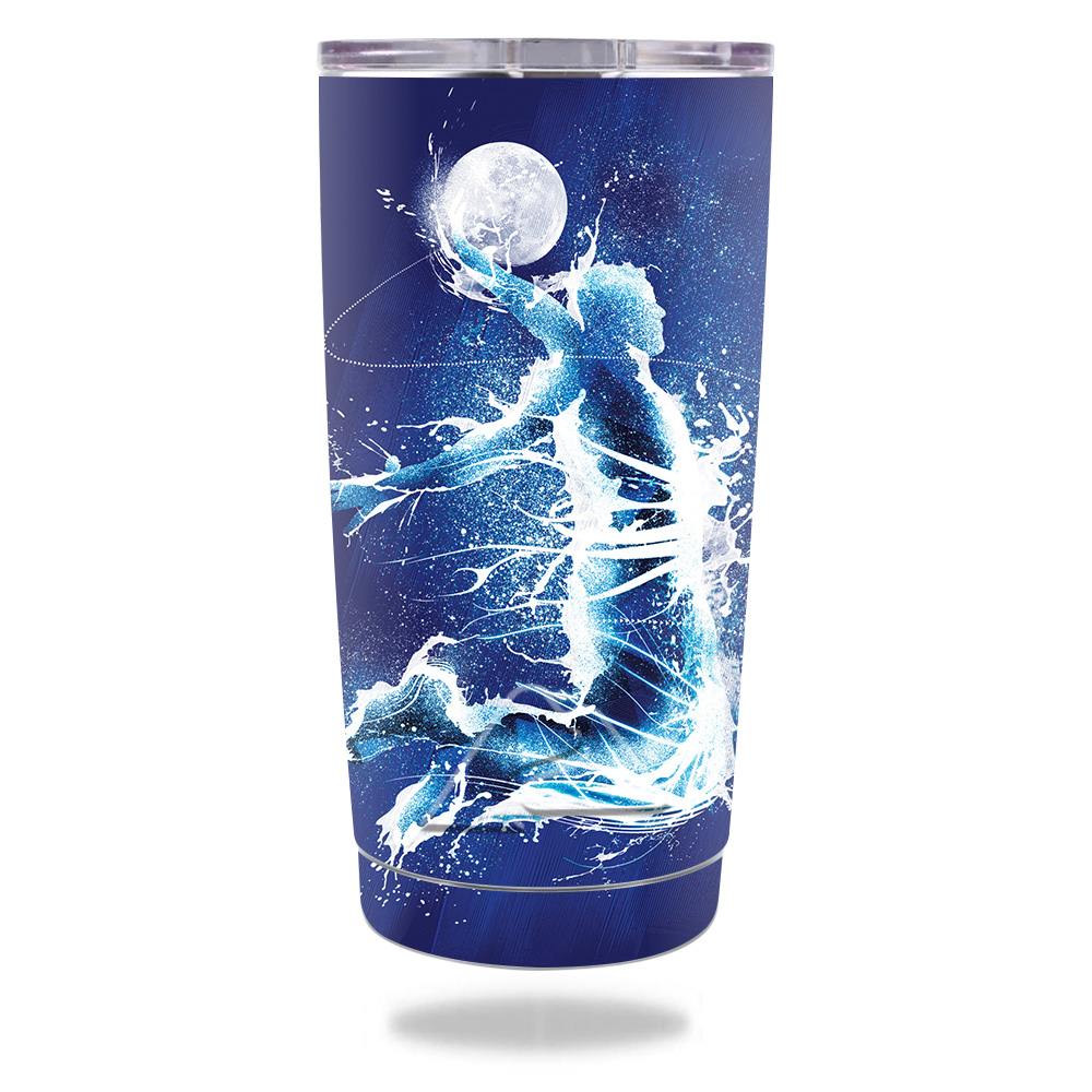 Picture of MightySkins OZTUM20-Jump To The Moon Skin for Ozark Trail 20 oz Tumbler 2016 - Jump To the Moon