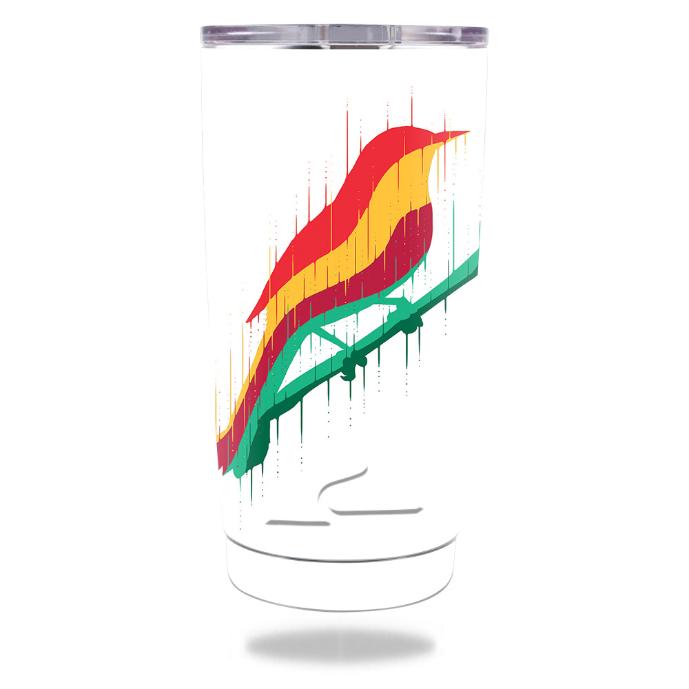 Picture of MightySkins OZTUM20-Melting Bird Skin for Ozark Trail 20 oz Tumbler 2016 - Melting Bird