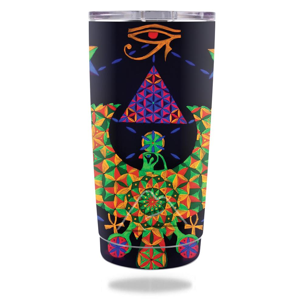 Picture of MightySkins OZTUM20-Egyptian Geometry Skin for Ozark Trail 20 oz Tumbler 2016 - Egyptian Geometry