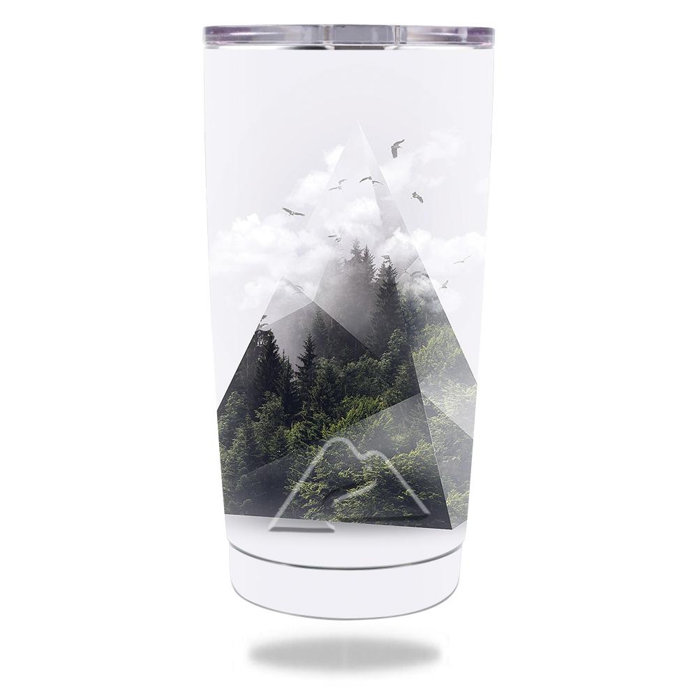 Picture of MightySkins OZTUM20-Forest Triangle Skin for Ozark Trail 20 oz Tumbler 2016 - Forest Triangle