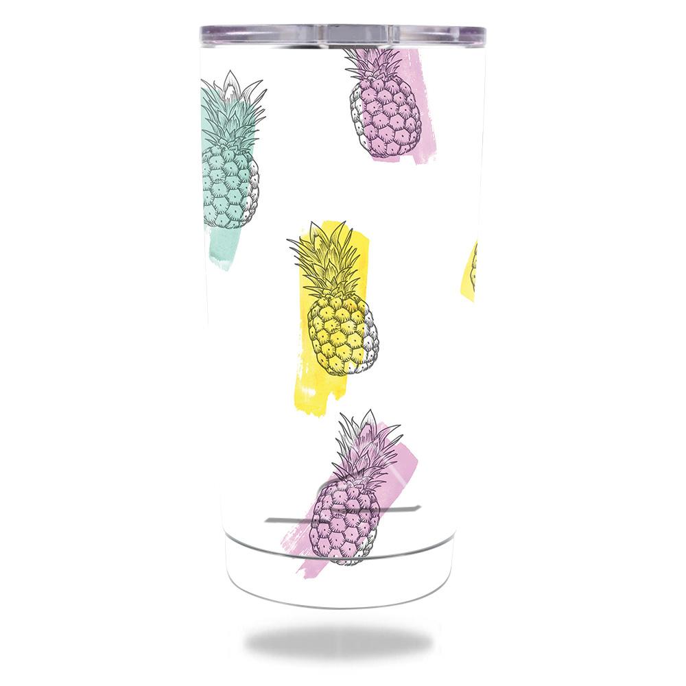 Picture of MightySkins OZTUM20-Funky Pineapples Skin for Ozark Trail 20 oz Tumbler 2016 - Funky Pineapples