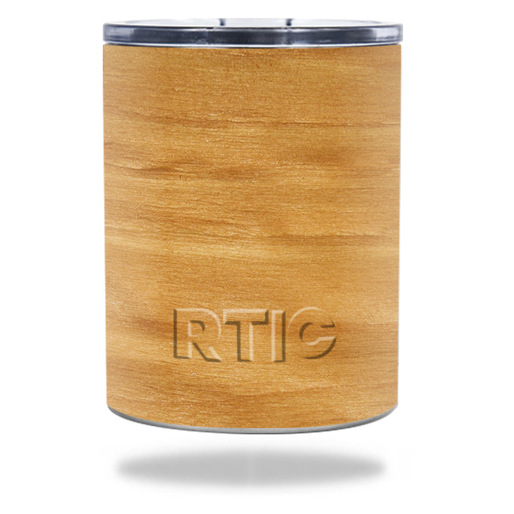 Picture of MightySkins RTLOW10-Birch Grain Skin for RTIC Lowball 10 oz 2016 Wrap Cover Sticker - Birch Grain